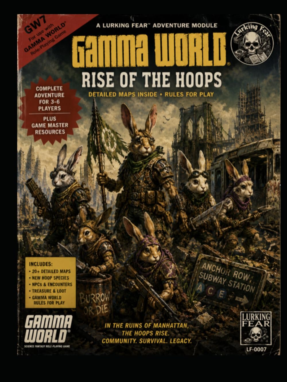 Gamma World: Rise of the Hoops book cover