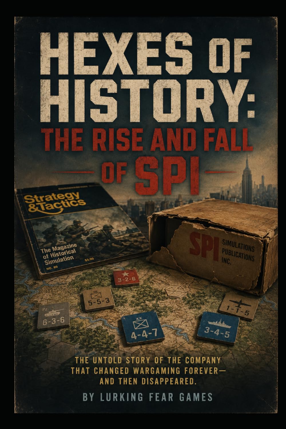 Hexes of History: The Rise and Fall of SPI — The Untold Story of the Company That Changed Wargaming Forever book cover by Joe Murphy