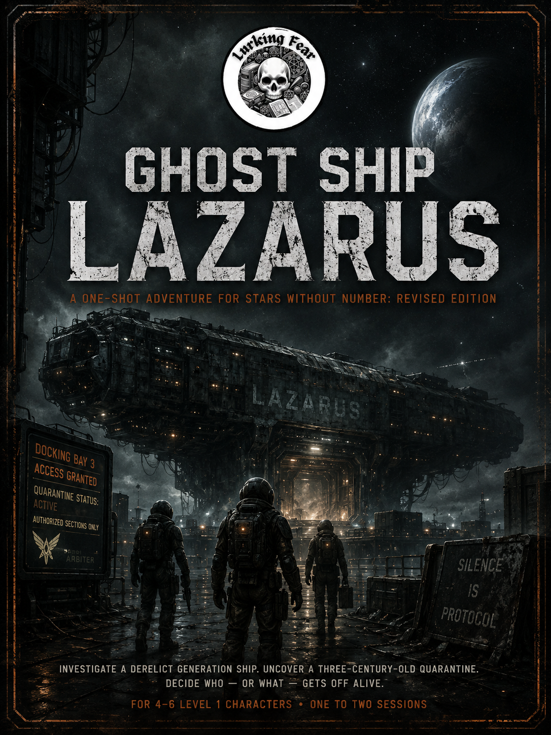 Ghost Ship Lazarus book cover