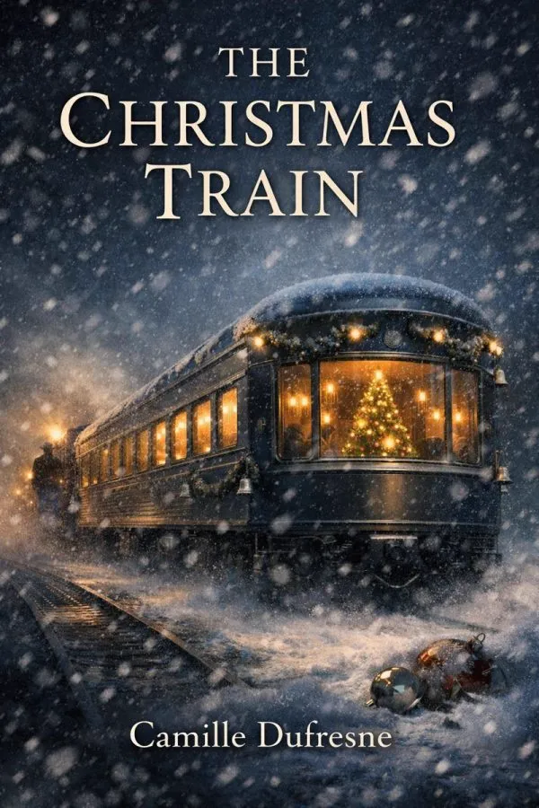 The Christmas Train book cover by Camille Dufresne