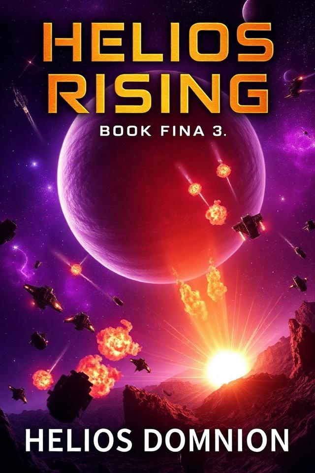Helios Rising: Helios Dominion Book 3 book cover by Samuel Fern
