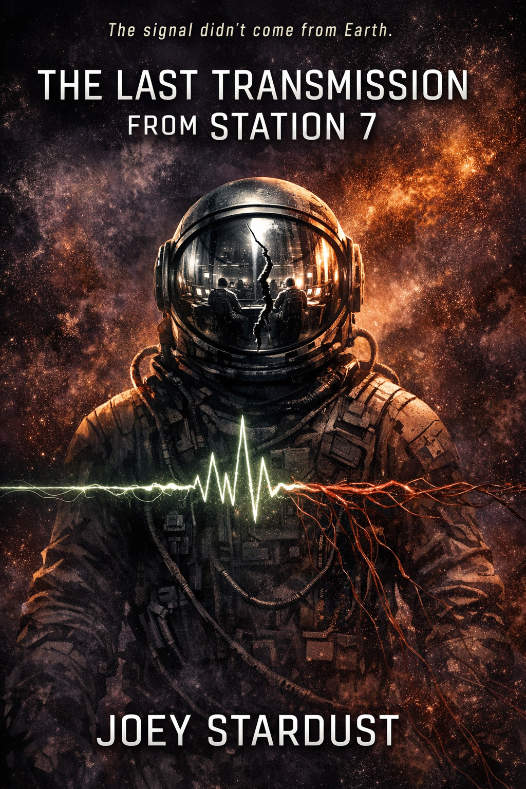 The Last Transmission from Station 7 book cover by Joey Stardust