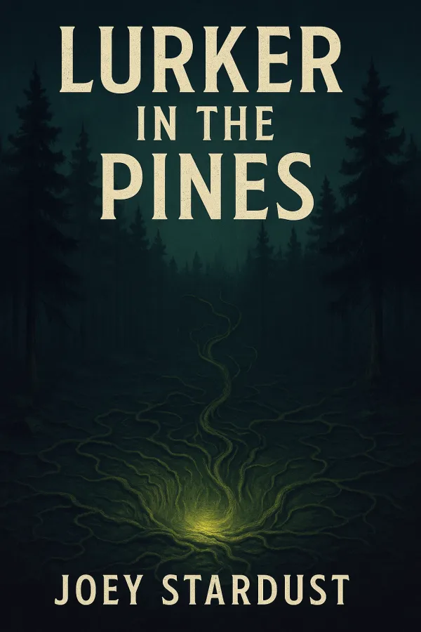 Lurker In The Pines book cover by Joey Stardust