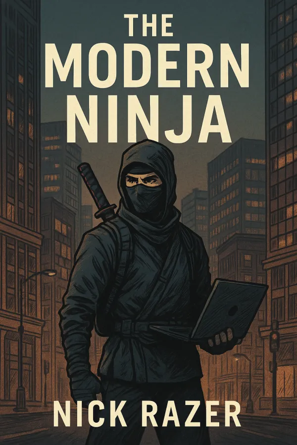 The Modern Ninja book cover by Nick Razer