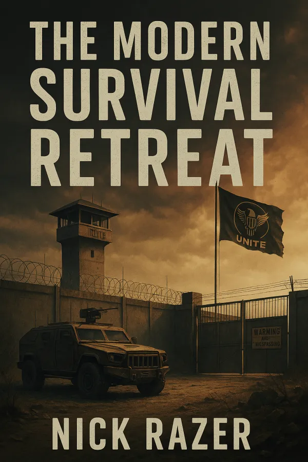 The Modern Survival Retreat book cover by Nick Razer