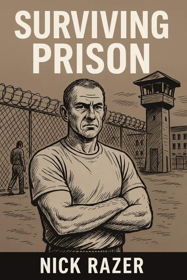 Surviving Prison book cover by Nick Razer