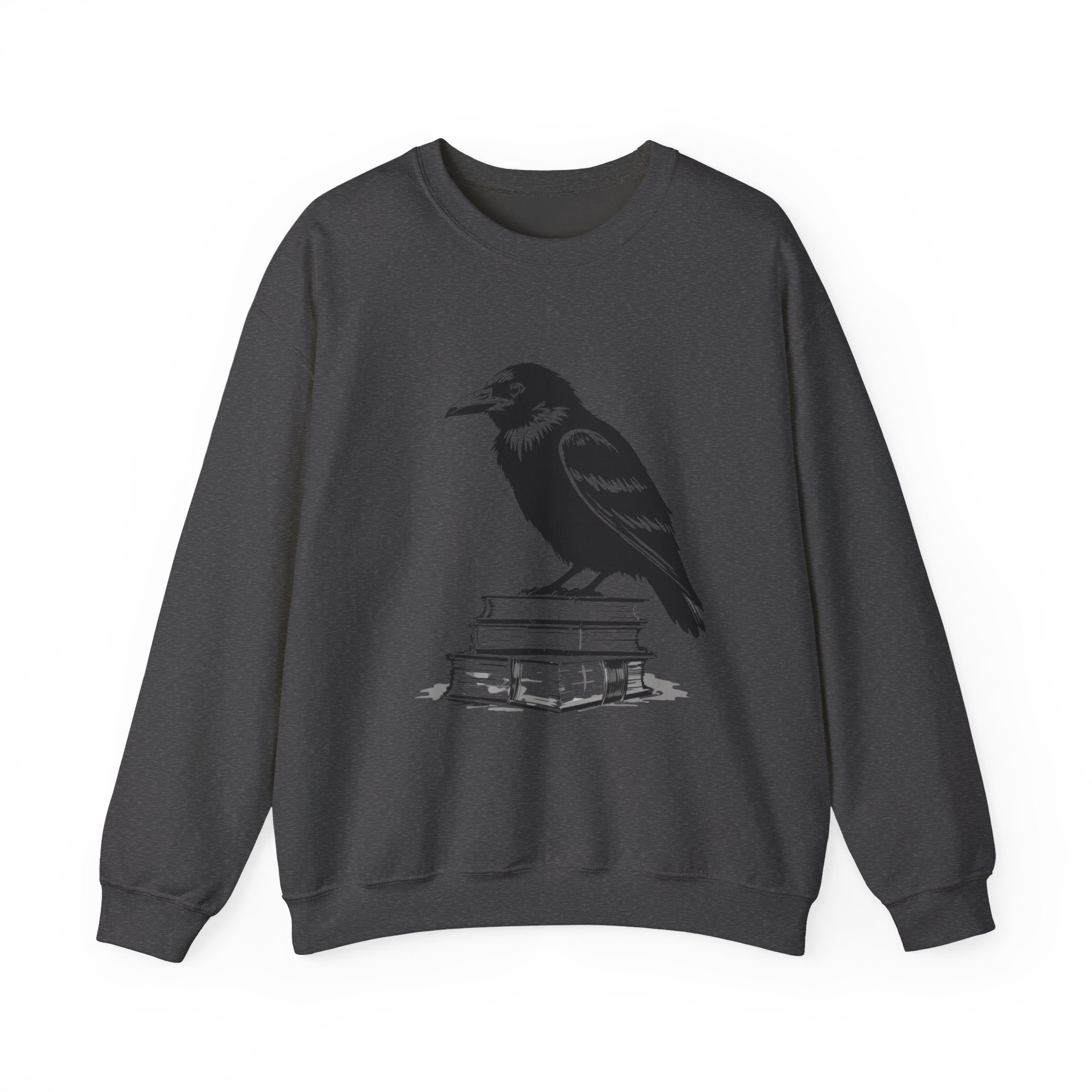 Raven on Books Crewneck Sweatshirt 21 Raven on Books Crewneck Sweatshirt - Image 21
