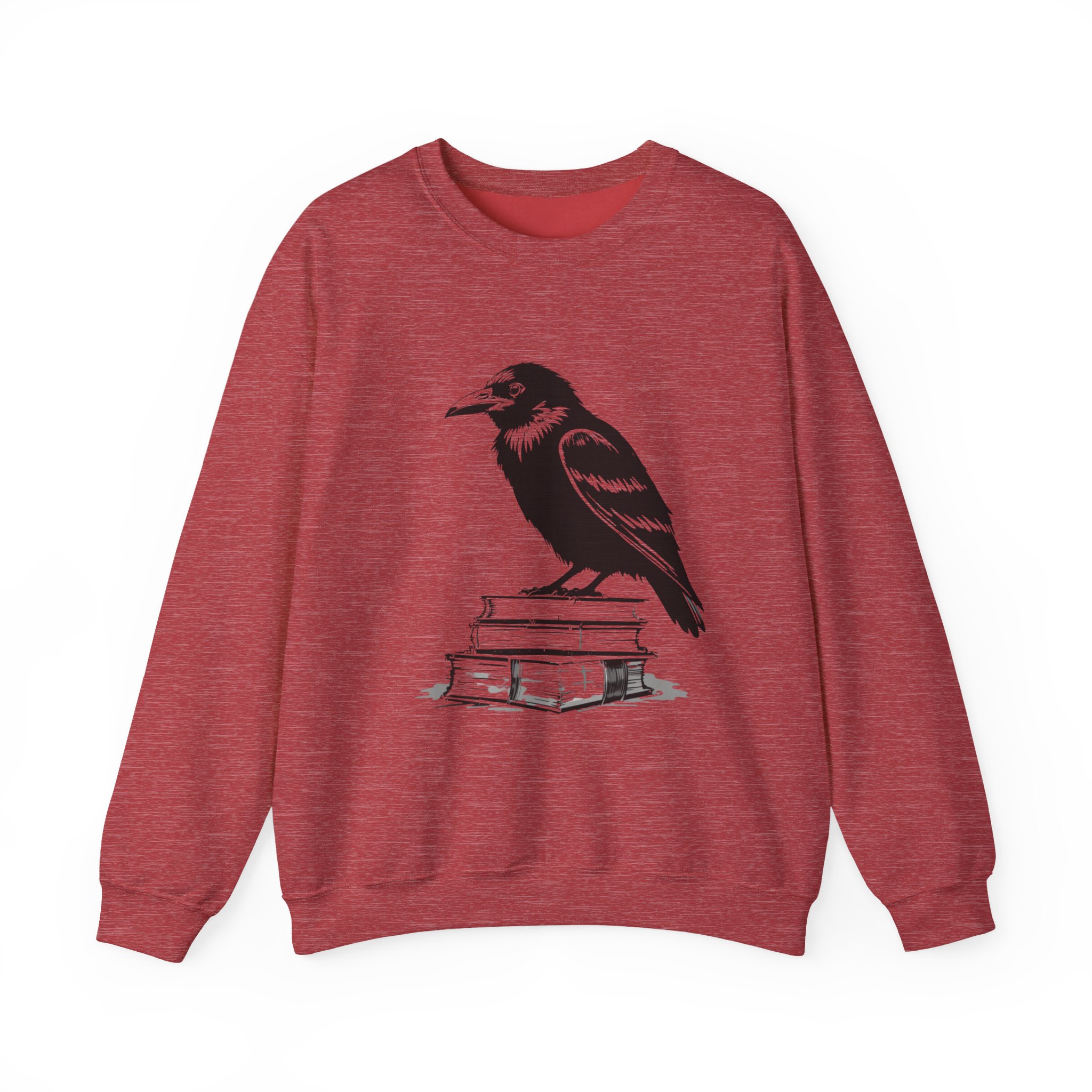 Raven on Books Crewneck Sweatshirt 33 Raven on Books Crewneck Sweatshirt - Image 33