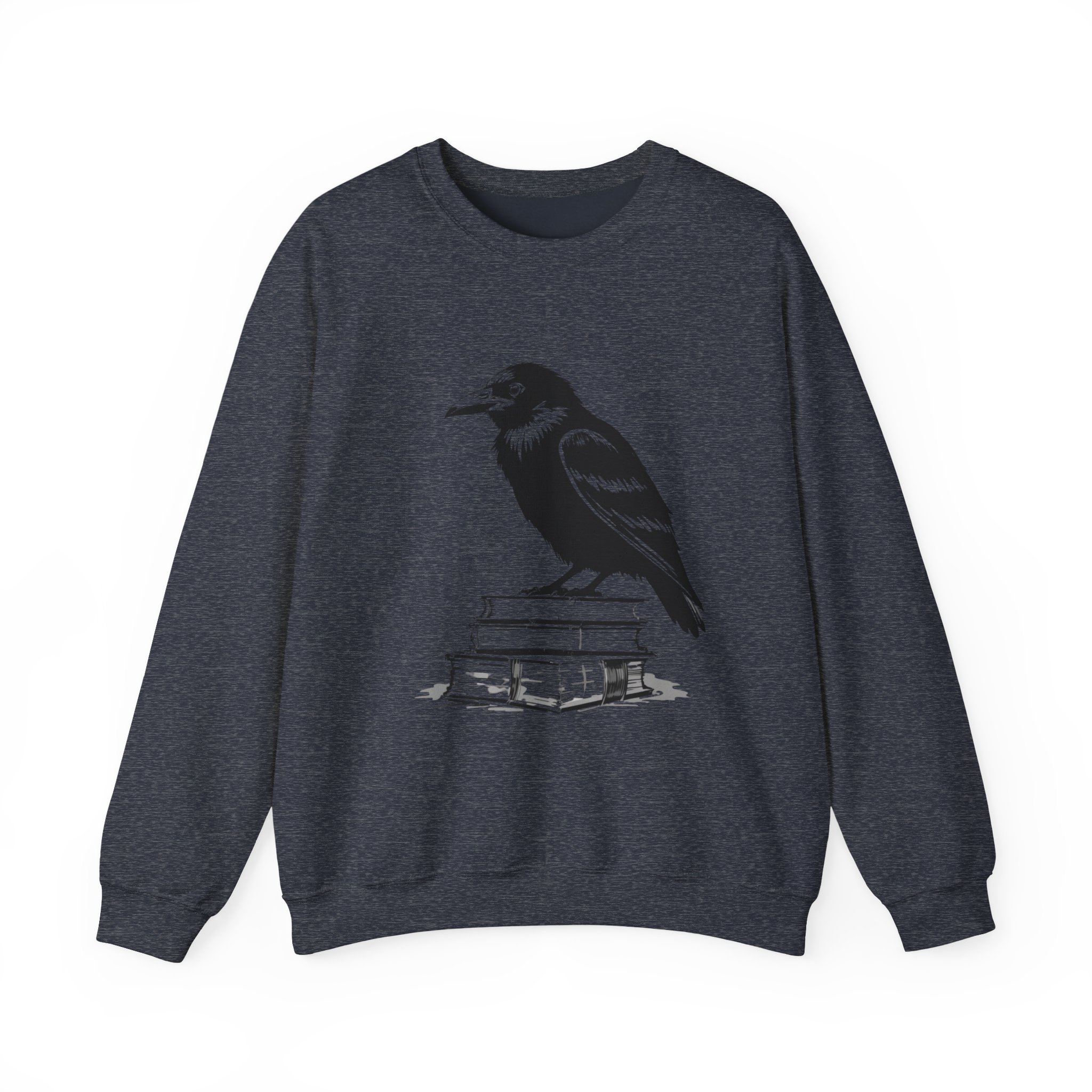 Raven on Books Crewneck Sweatshirt 25 Raven on Books Crewneck Sweatshirt - Image 25