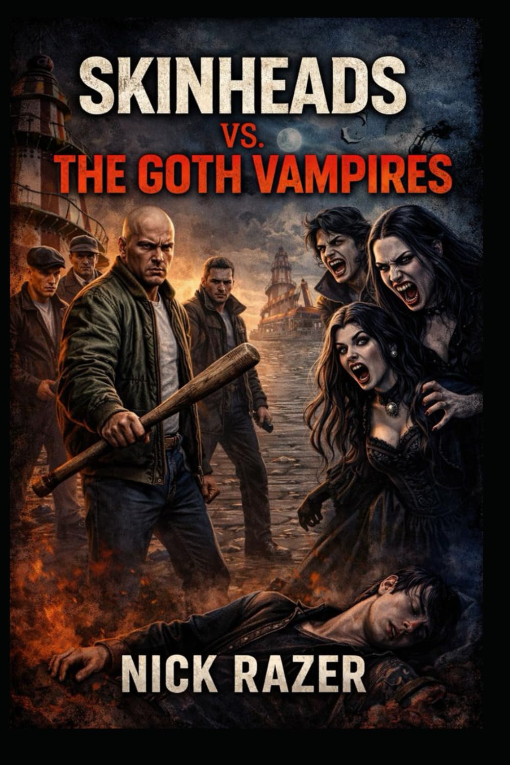 Skinheads VS. Gothic Vampires 1 Skinheads VS. Gothic Vampires